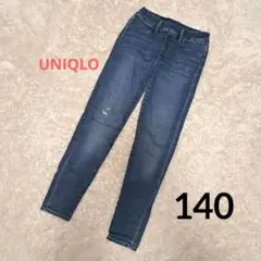 UNIQLO 140サイズ スキニーパンツ デニムパンツ140