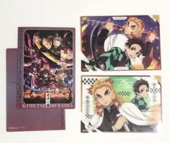 鬼滅の刃 クリアビジュアルポスター 其の参　煉獄杏寿郎 竈門炭治郎　2枚セット