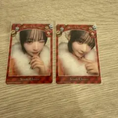 鎮西寿々歌 クリスマス衣装 クリアトレカ FRUITSZIPPER