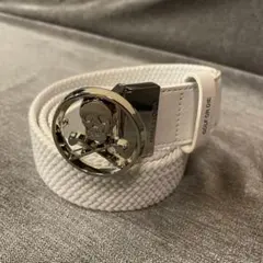 MARK&LONA ベルト　ホワイト