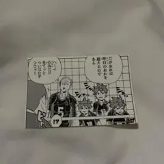 ハイキュー！　ステッカーくじ　田中龍之介　日向翔陽　ジャンプショップ