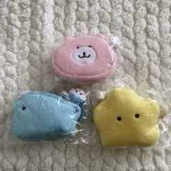 ちいかわ　ハチワレ　うさぎ　ポシェット　3点　くまさん　おほしさま　おさかな