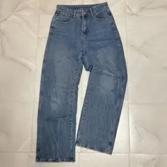 DAZYハイウエスト ワイドレッグ デニムパンツ 春デニム❣️