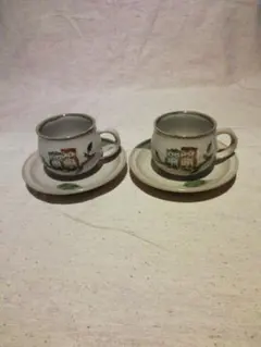 九谷焼のティカップ