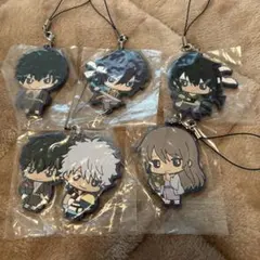 銀魂 ラバーストラップ 5点セット