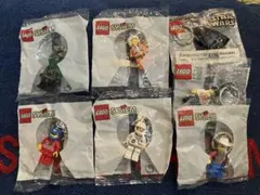 LEGO スター・ウォーズ他 キーホルダー7体セット