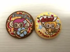 ナルミヤキャラクターズ　刺繍缶バッジ　2個セット