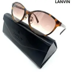 美品LANVINべっ甲サングラス ブラウングラデーションSLCA06J-0722