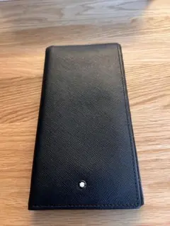 MONTBLANC 二つ折り財布 ブラックのサムネイル