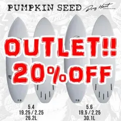 【送料込み】Santa Cruz Pumpkin 5'6\