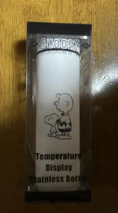 SNOOPY スヌーピー　温度センサー付きステンレスボトル