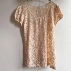 EMSEXCITE 総レース カットソー プルオーバー トップス