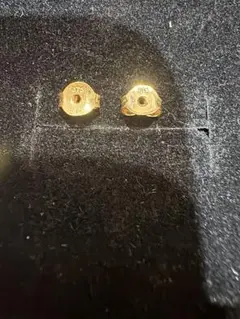K9 ゴールド ピアスキャッチ 両耳用