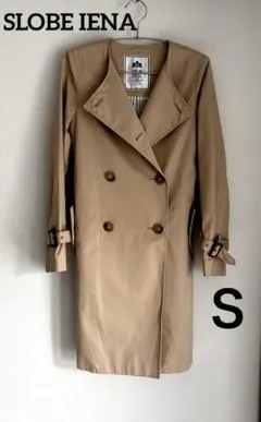 最終価格【新品タグ付き】SLOBE IENAトレンチ スプリングコート　日本製 2025年最新】SLOBE IENA レディース トレンチコート・スプリングコート