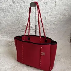 キューバックパリ　q bag paris　レッド　赤　 洗濯可能　ジム用バック