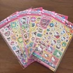 【サンリオキャラクター 】キラッとシール　コンプリート