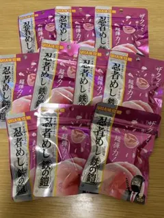 忍者めし鉄の鎧 ピーチ味 10袋