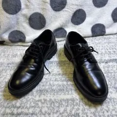 ZARA ザラ　サイズ42 ドレスシューズ 厚底　合皮　ブラック