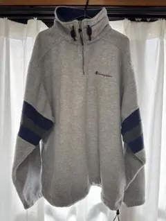 USED USA古着 フリースジャケット チャンピオン グレー vintage