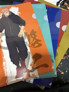 呪術廻戦　クリアファイル5種　ファミマ