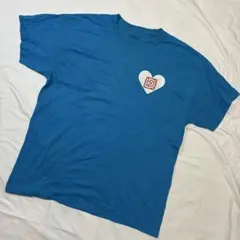 850] USA古着 GILDAN Tシャツ 半袖 水色 L アメリカ古着