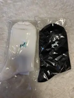 JRA UMAJO 刺繍ソックス 黒 白