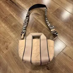 ZARA ショルダーバッグ キルティング　ピンク