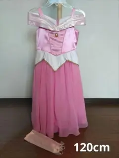 ディズニー オーロラ姫　120cmドレス　ビビディ・バビディ・ブティック
