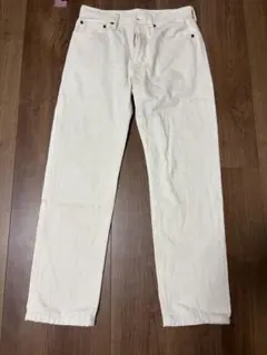 GU ホワイト デニムパンツ