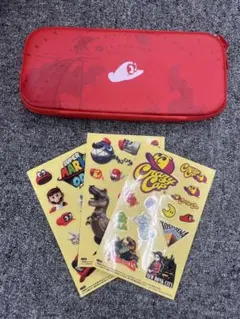 Nintendo Switch スーパーマリオオデッセイポーチ　付録シール