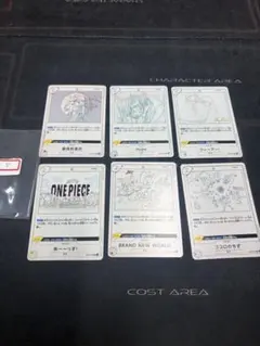 Anime25th】6種 コンプリートセット ワンピースカード 音楽 1 - メルカリ