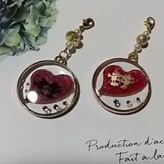 ミッキーミニーのチャーム♪2ヶセット