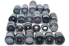 訳あり大特価 ジャンク MF NIKON CANON 合計23個 M557 - メルカリ