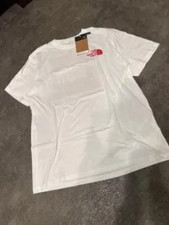 新品タグ付き　THE NORTH FACE ホワイト Tシャツ　ボックスロゴ
