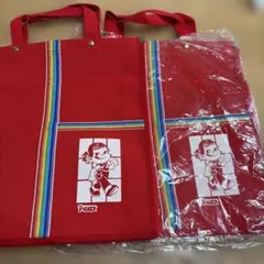 1970 不二家 ペコちゃん トートバッグ 2枚セット