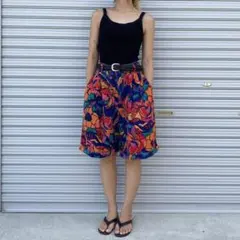 80s usa vintage roll-up short pantsのサムネイル