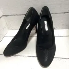 結婚式 お祝いに☆セブントゥエルブサーティーパンプス23.０ブラック