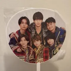 【超新品】SixTONES カウコンうちわ 2022-2023