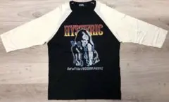 HYSTERIC GLAMOUR 七分袖カットソー 白黒