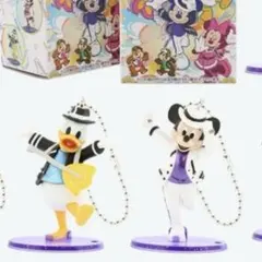 【新品未使用】クラブマウスビート ミッキー ドナルド フィギュア キーチェーン