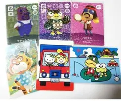 あつ森　あつまれどうぶつの森　amiibo　アミーボ　フータ　サンリオ　シール