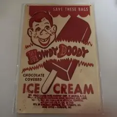 ハウディ・ドゥーディ チョコレートカバーアイスクリーム広告