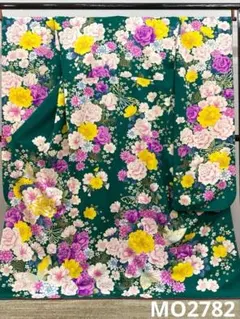 振袖 豪華 銀通し 刺繍 金彩 身丈170cm MO2844 - メルカリ