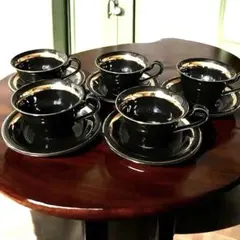 たち吉　アダムとイブ　カップ＆ソーサー　5客