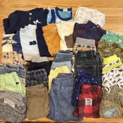 キッズ服セット 90cm春夏まとめ売り　30点　保育園お着替え　男の子