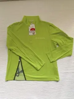 新品！タグ　M・USPORTSジップアップロングシャツ