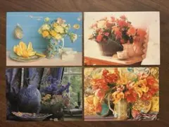ポストカード　花　7枚①