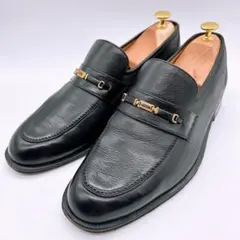 【美品】BALLY バリー 27.5 トンプソン ビットローファー ブラック