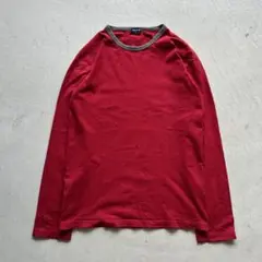 90s old uniqlo brown l/s ロンt 茶 cityboy - メルカリ