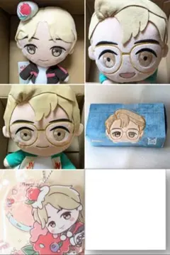 TinyTAN Jin ぬいぐるみ フィギュア キーチェーン 5点セット - メルカリ